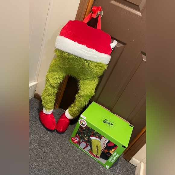 65th Anniversary “How the Grinch Stole Christmas” The Grinch Tree Leg Accessory - Picture 1 of 14